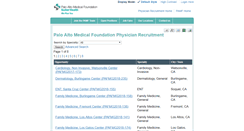 Desktop Screenshot of pamfmdjobs.org